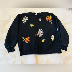 Zara Cream Ribbed Knit Top